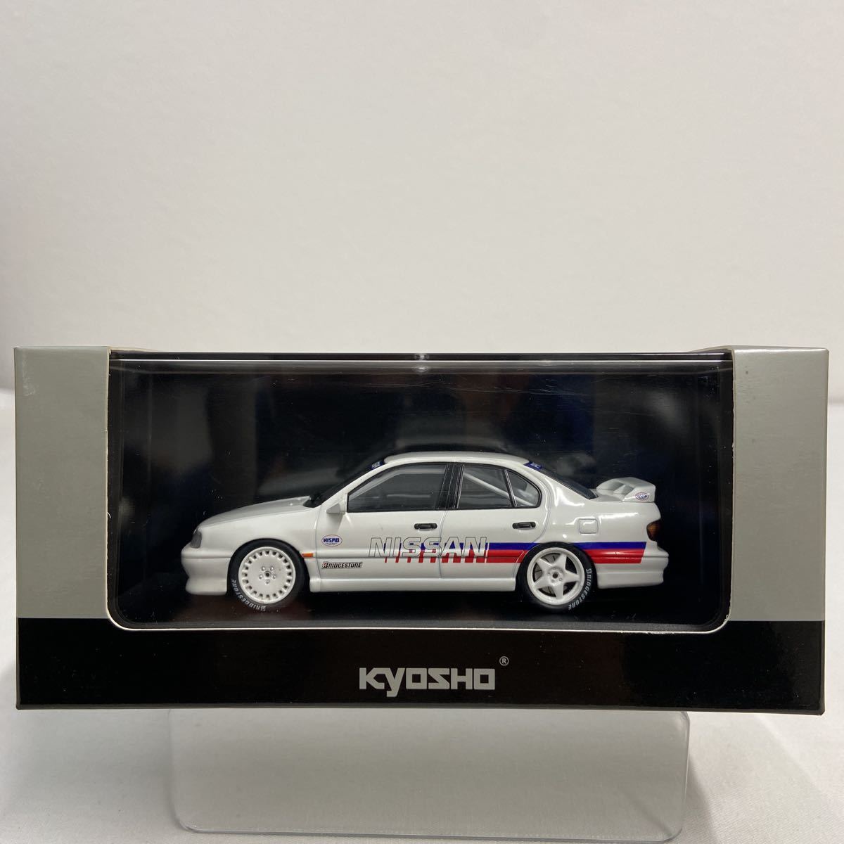 京商 1/43 NISSAN PREMERA HP10 NISMO TEST CAR 1994年 日産プリメーラ ニスモ テストカー 旧車 ミニカー モデルカー_画像2