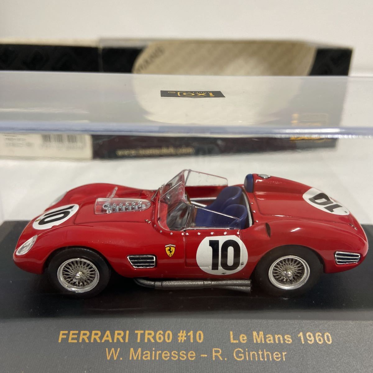 ixo models 1/43 Ferrari TR60 #10 Le Mans 1960年 R.Ginther イクソ フェラーリ ルマン24時間レース ミニカー モデルカー_画像9