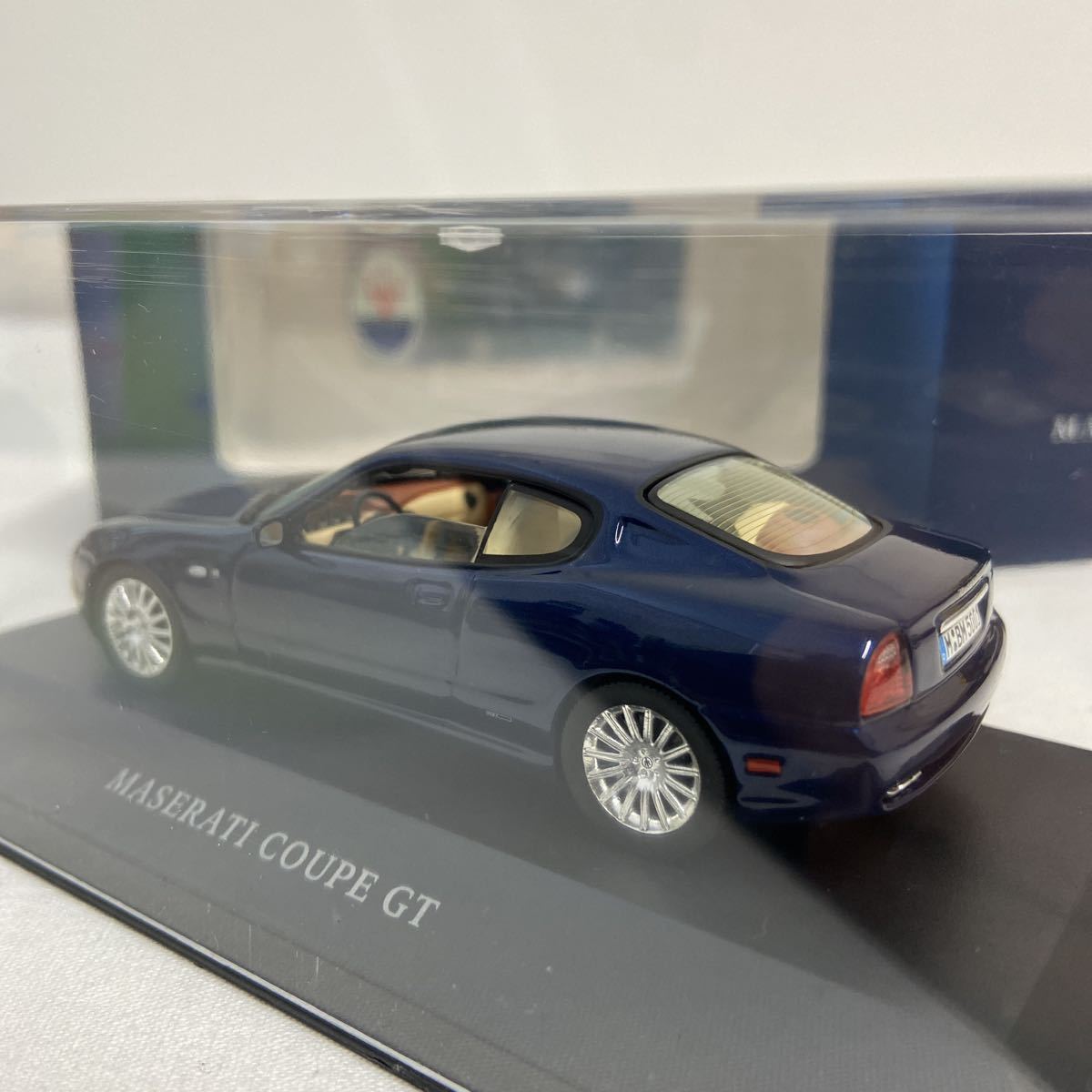 Maserati дилер специальный заказ ixo model 1/43 Maserati купе GT металлик голубой Metallic Blue coupe миникар модель машина 