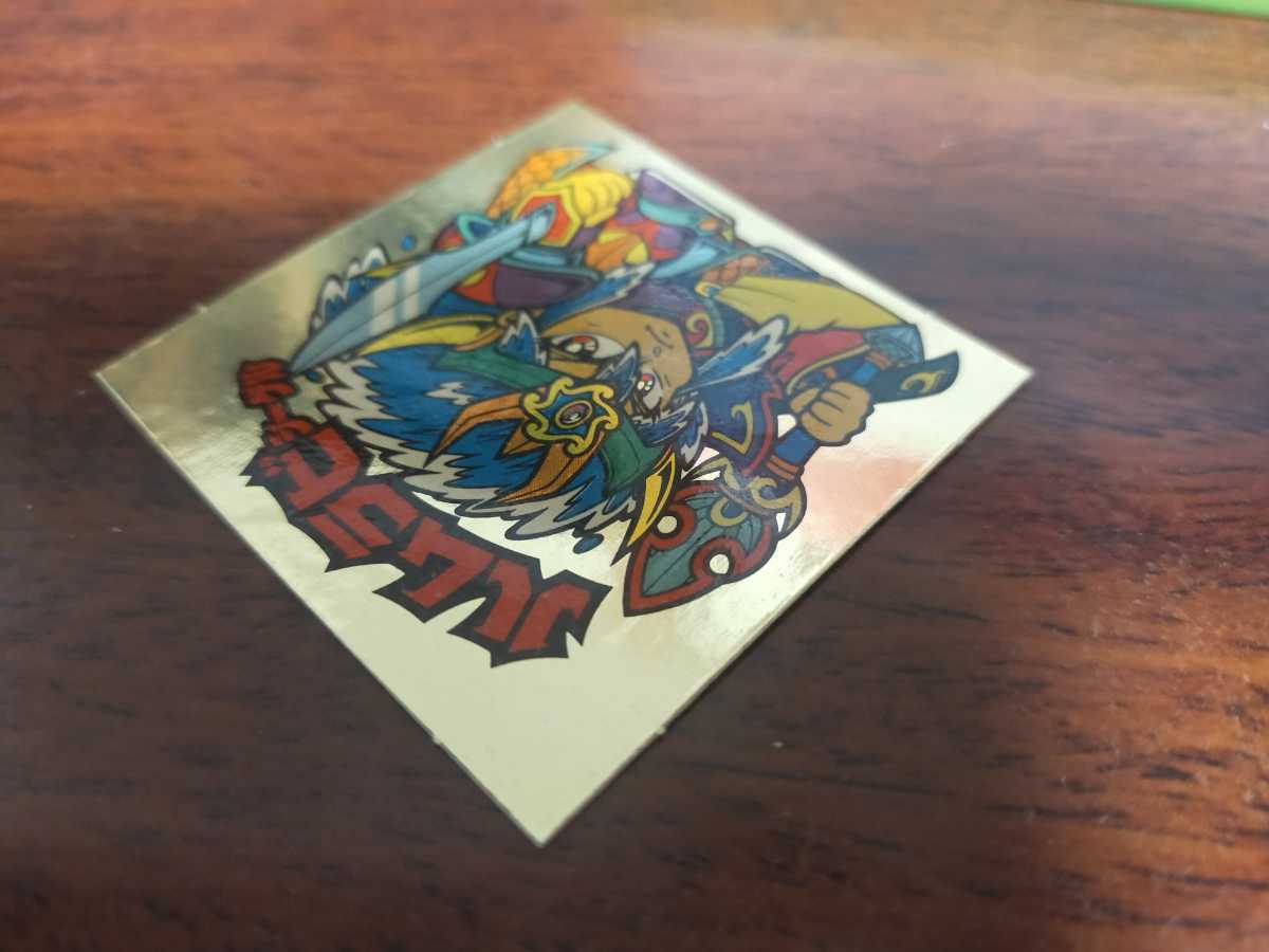 超極美品】旧ビックリマンチョコ版 第28弾ヘッド ハムラビシーゲル
