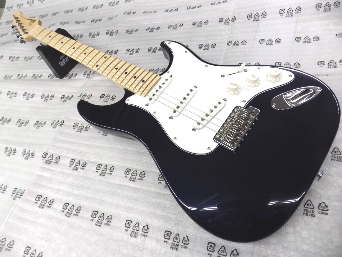 日本製　MADE IN JAPAN　Greco　グレコ　ストラトタイプ　エレキギター　WS-STD　Dark Metallic Blue (DKMB)　ダークメタリックブルー_画像2
