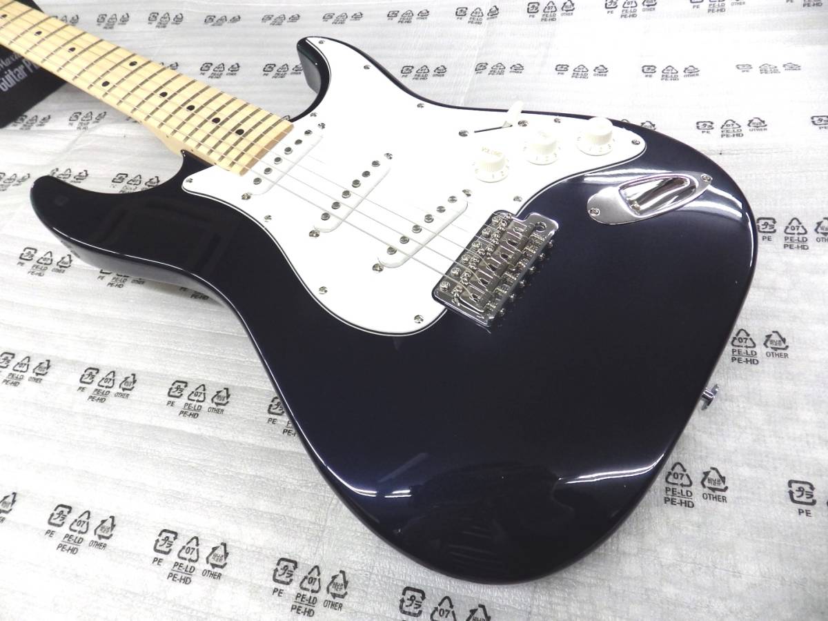 日本製　MADE IN JAPAN　Greco　グレコ　ストラトタイプ　エレキギター　WS-STD　Dark Metallic Blue (DKMB)　ダークメタリックブルー_画像1