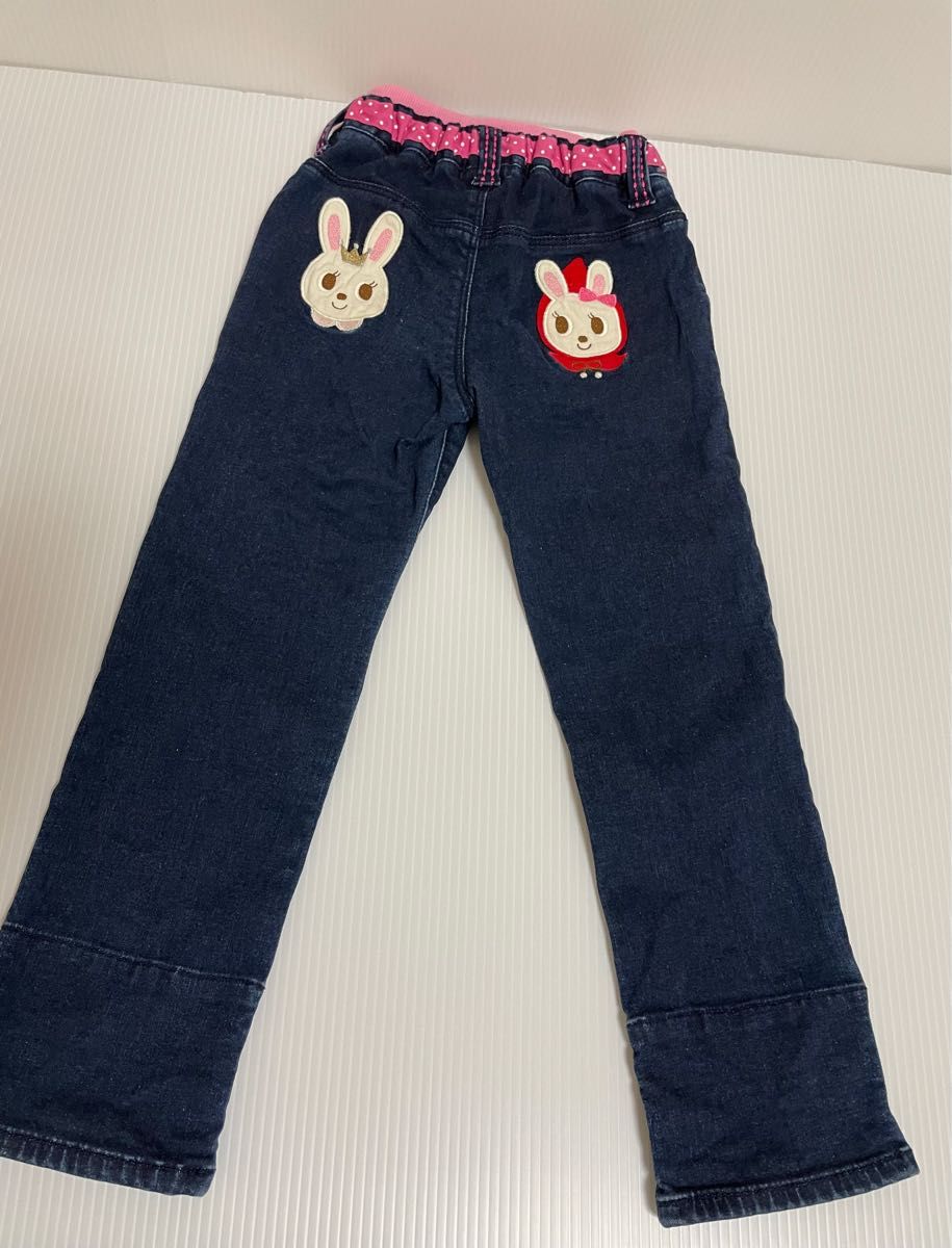 売りです ミキハウス うさこちゃんデニムパンツ funleucemialinfoma.org