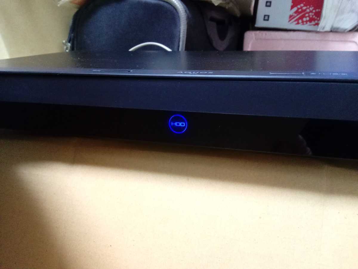 N即発送!昨年10月購入品!アクオス2B-C05DW1ブルーレイレコーダー-
