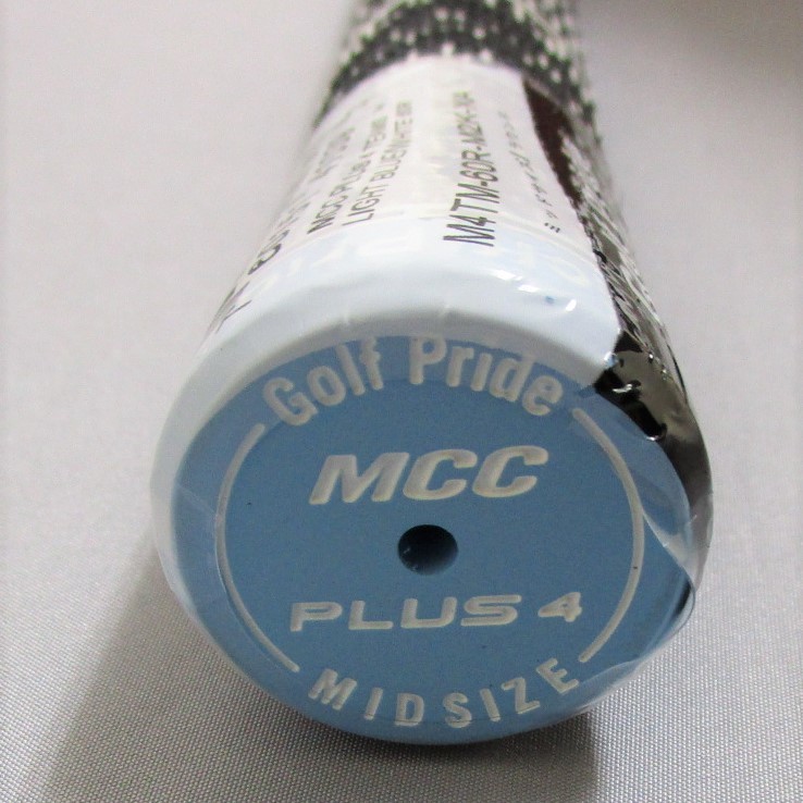 ゴルフプライド MCC TEAMS PLUS4 ミッド ライトブルー/ホワイト M60R
