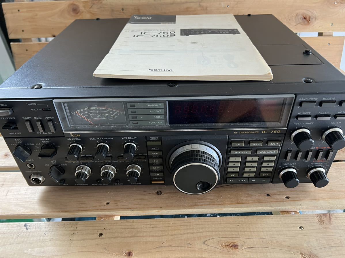 国産豊富な ジャンク品 ICOM IC―760 LJFUW-m31976154397 無線機 即納超激得