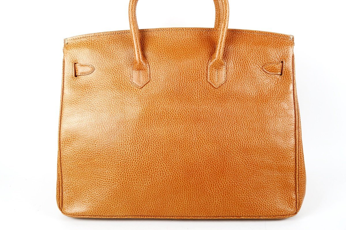美品】HIGH CLASS ハイクラス バーキン型 40 高級ハンドバッグ 本革