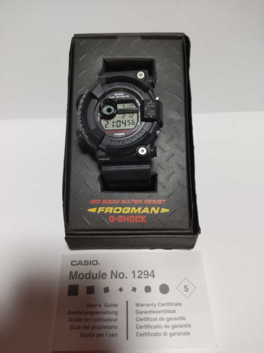 ヤフオク! - ☆DW-8200MB-1VT メンインブラックフロッグマン...