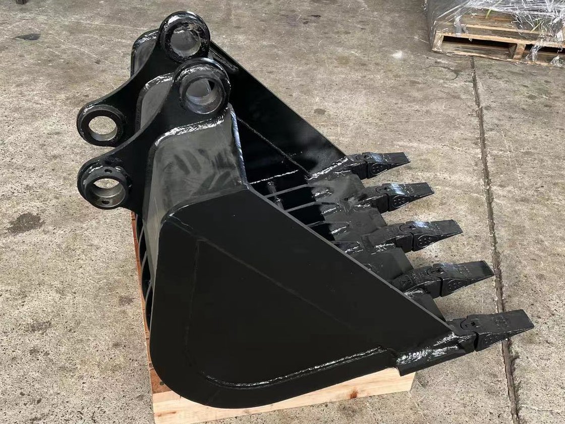 新品 スケルトンバケット 0.2m3クラス 網サイズ80x100mm Φ45mm対応可能 縦ピンツース 建機 重機 油圧ショベル バックホウ_画像2