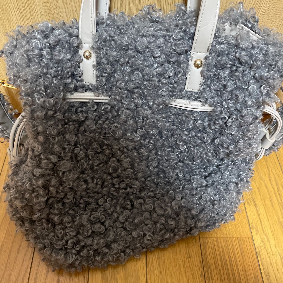 DIANA 2WAY バッグ ショルダーバッグ ハンドバッグ ファー付き ...