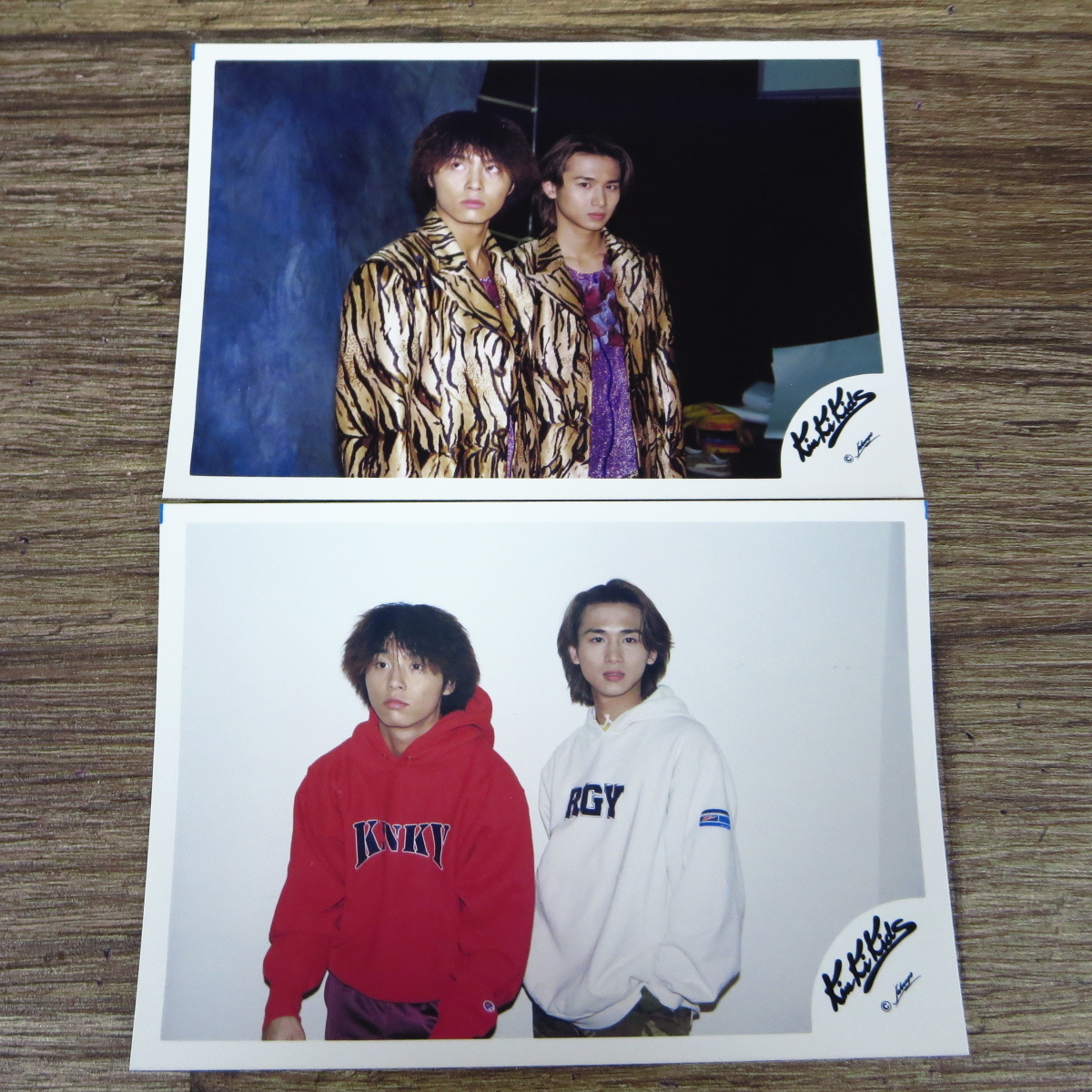 ◇KinKi Kids 堂本光一 堂本剛 旧ロゴ ジャニショ 公式 写真 3枚 生写真 ジャニーズショップ キンキキッズ◇z30536_画像3