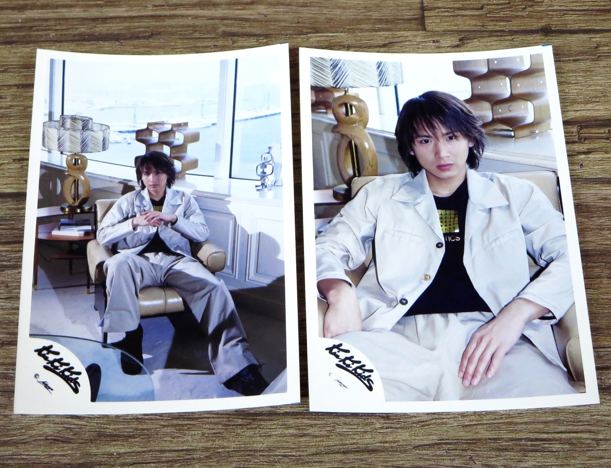 ◇KinKi Kids 堂本光一 旧ロゴ ジャニショ 公式 写真 4枚 生写真 ジャニーズショップ キンキキッズ◇z30589_画像2