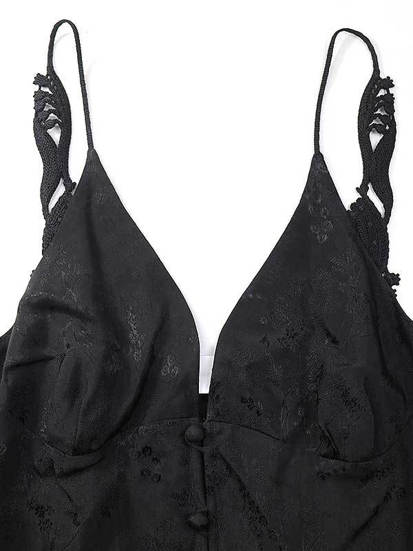 mame kurogouchi マメ クロゴウチ 19SS Wild Flower Jacquard Camisole