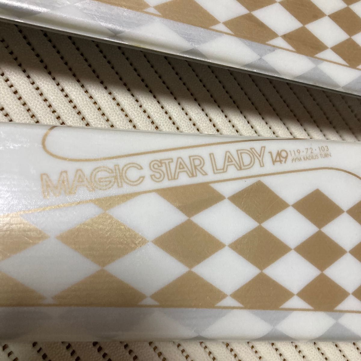 K2 MAGIC STAR LADY 149cm & MARKER カービングスキー スキー板