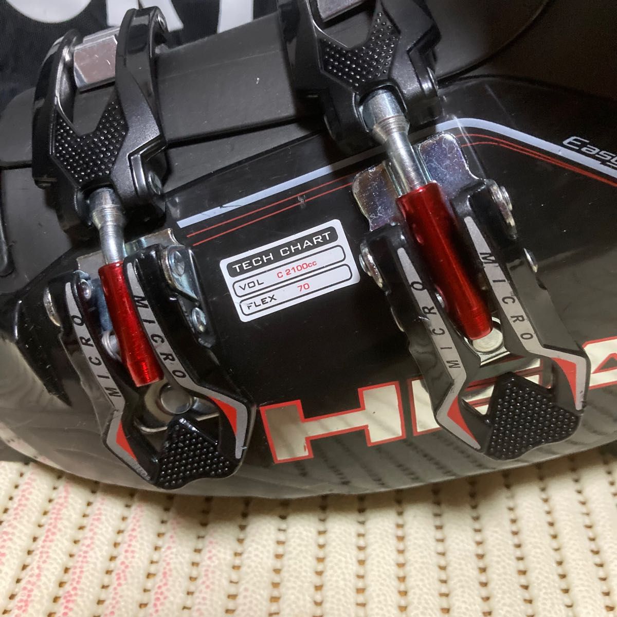 HEAD ヘッドTECH CHARTの 25cm 25 5cm スキーブーツ スキー靴 HEAD ヘッドTECH CHARTの 25cm 25 5cm スキーブーツ スキー靴