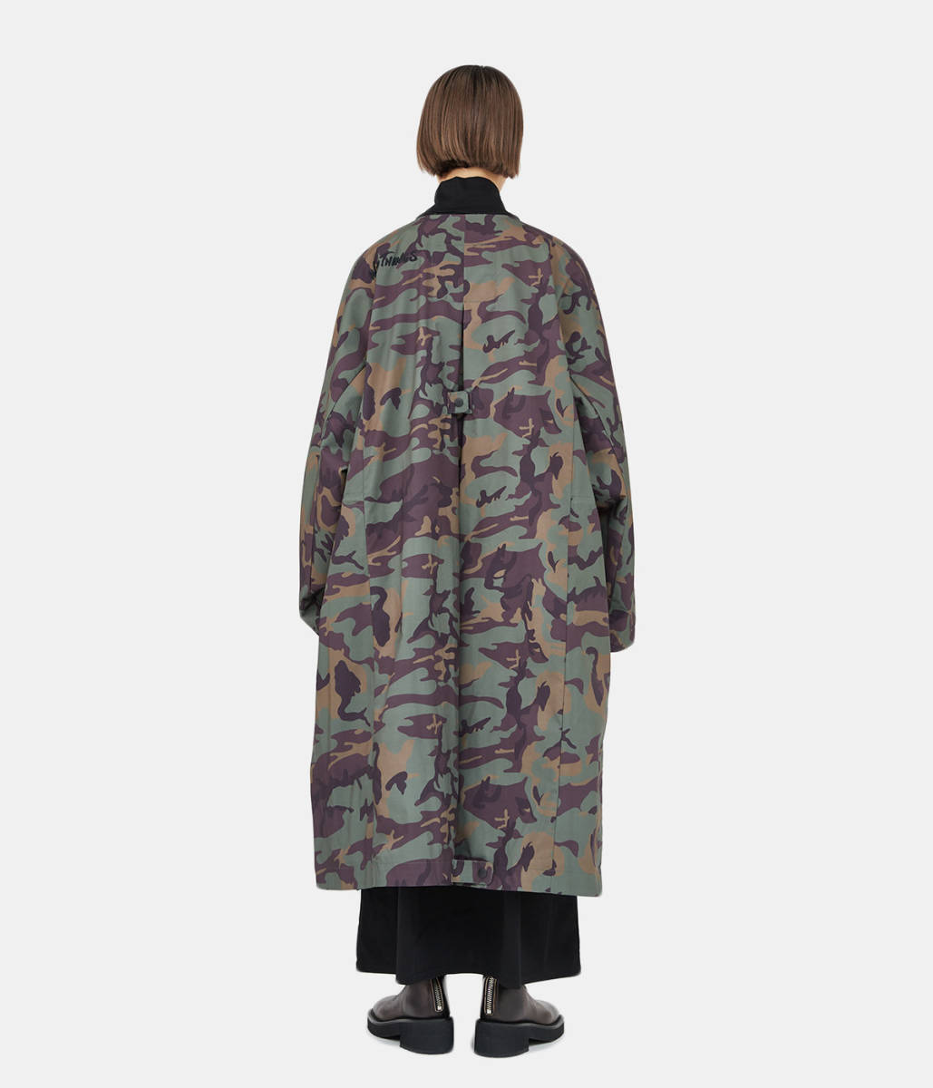  regular price 66000 jpy new goods WILD THINGS × JUN MIKAMI 1-WT collaboration camouflage shell coat WT22478ST-JM Jun mikami Wild Things 