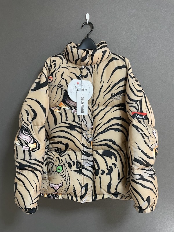 新品 WACKO MARIA × NANGA 22AW TIM LEHI DOWN JACKET コラボ 虎