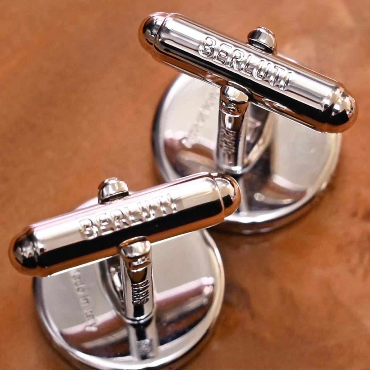 ベルルッティ Berluti Brass & Lacquer Cufflinks カフス | www