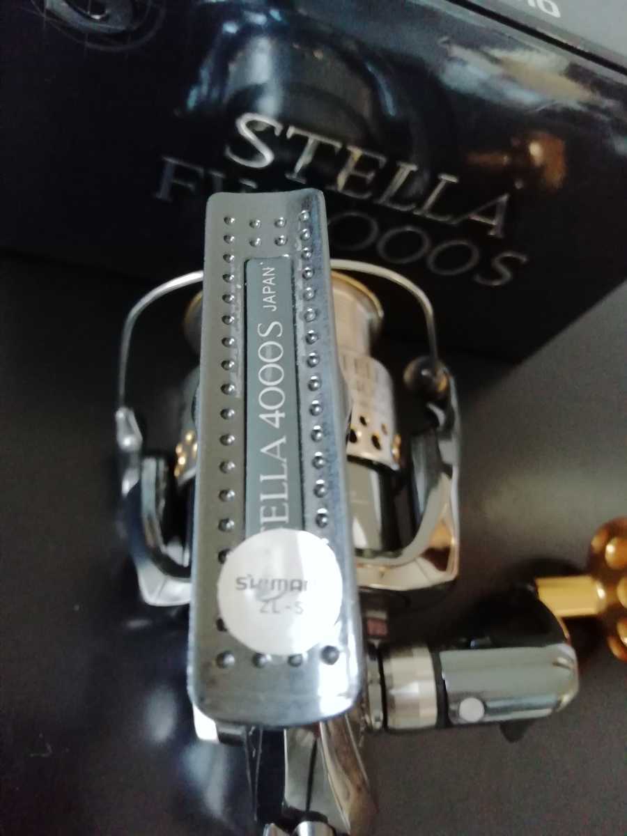 希少 SHIMANO 01ステラFW4000S CUSTOMノブ シマノ MADE IN JAPAN