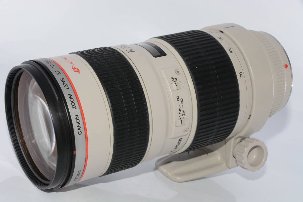 【外観特上級】Canon 望遠ズームレンズ EF70-200mm F2.8L USM フルサイズ対応　#t1182-2