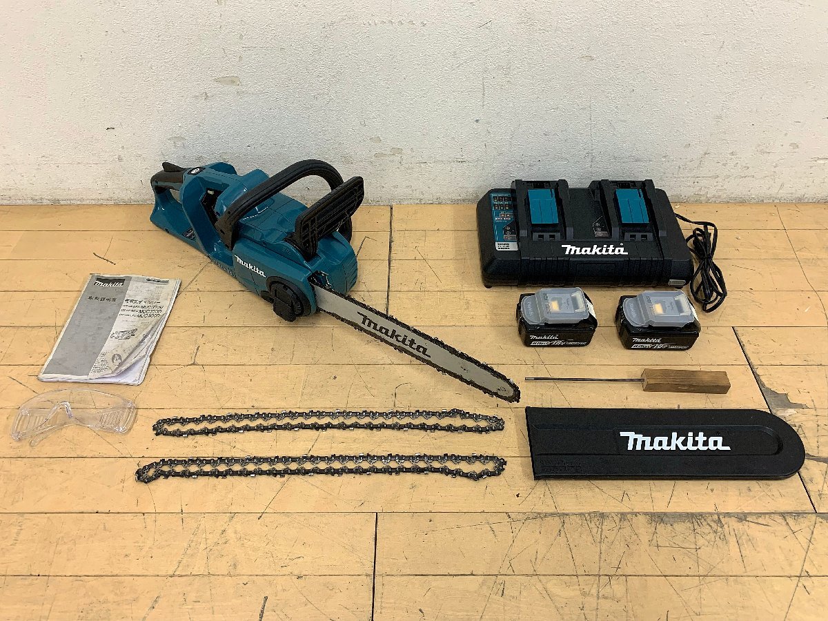 ☆美品☆マキタ makita 350mm充電式チェンソー MUC353D 本体/充電器