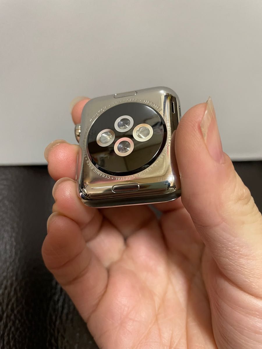 エルメス Apple Watch ステンレススチール　MLCO2J/A 38mm