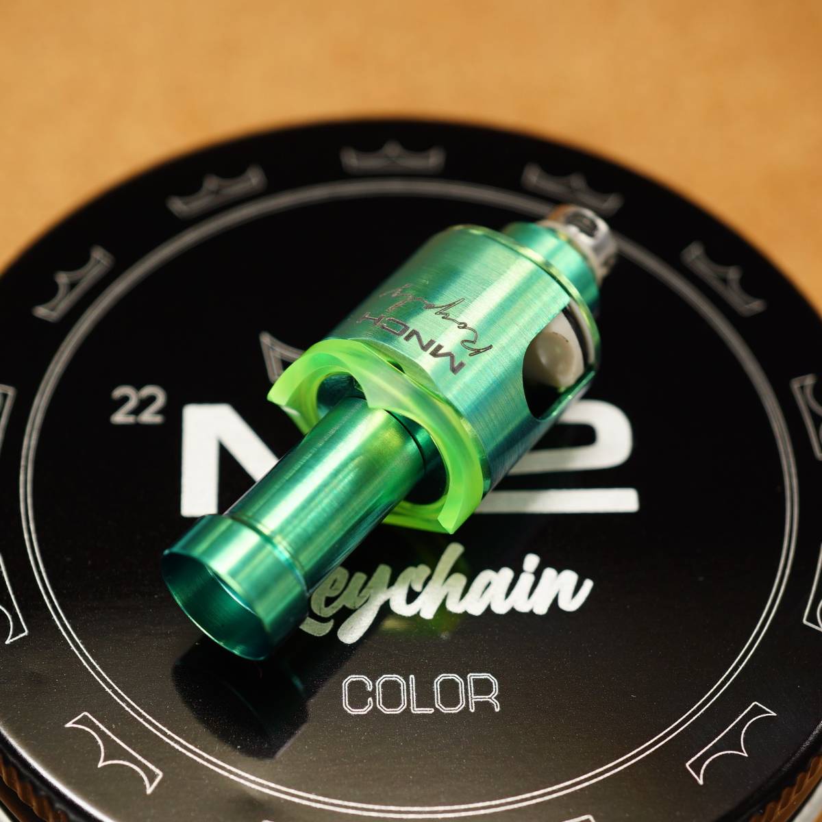 □Monarchy Vapes|Mobb V2 (M2) RBA - Ti Color Green for Billet Box