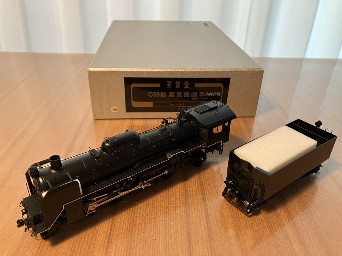 生まれのブランドで ピンク・ブルー 鉄道模型 天賞堂 C59形 蒸気機関車