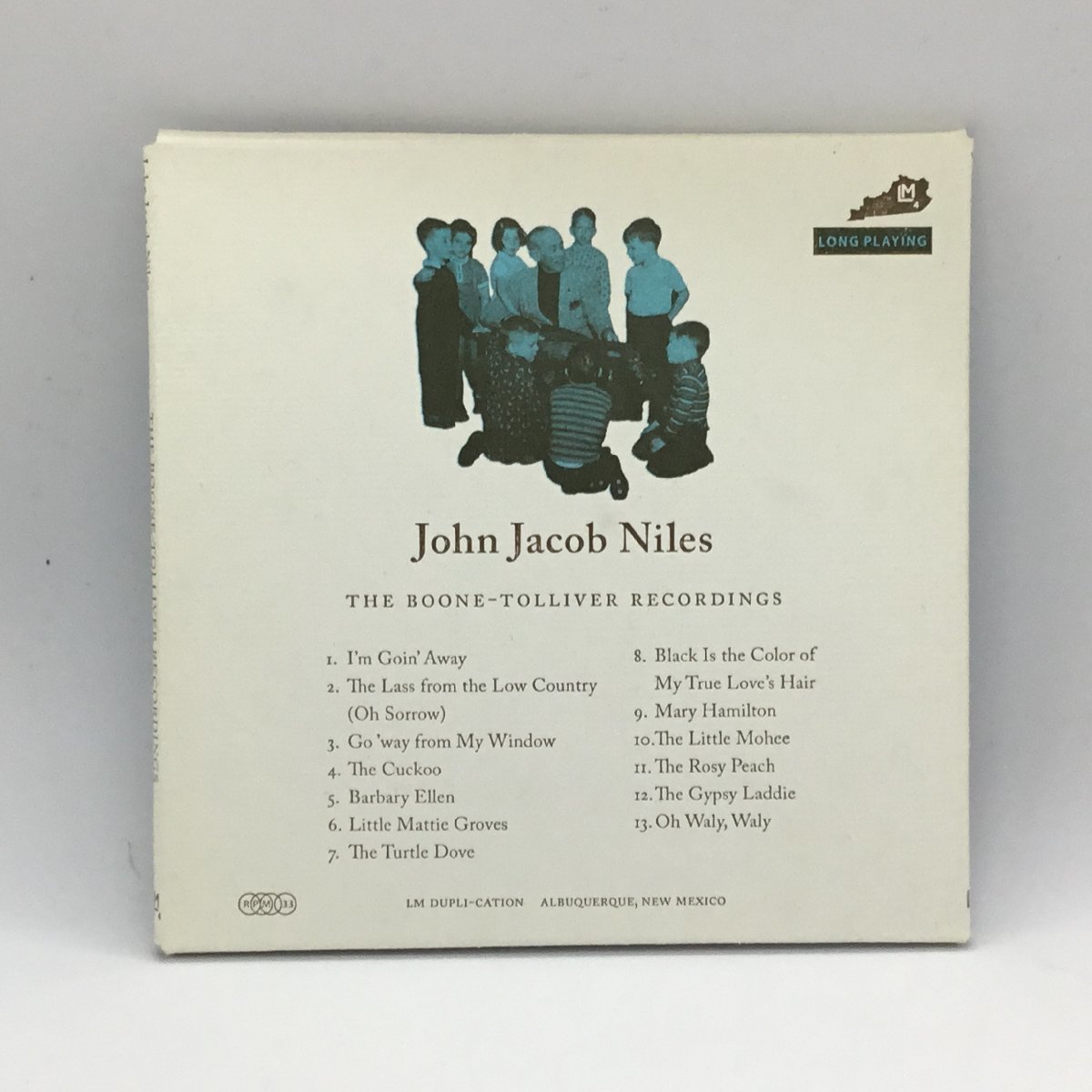 John Jacob Niles / THE BOONE-TOLLIVER RECORDINGS (CD) ジョン・ジェイコブ・ナイルズ