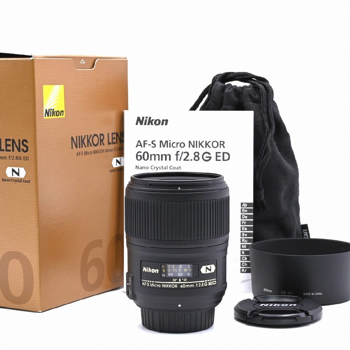 ≪新品級≫ Nikon AF-S Micro 60mm f2.8G ED tresdarc.com