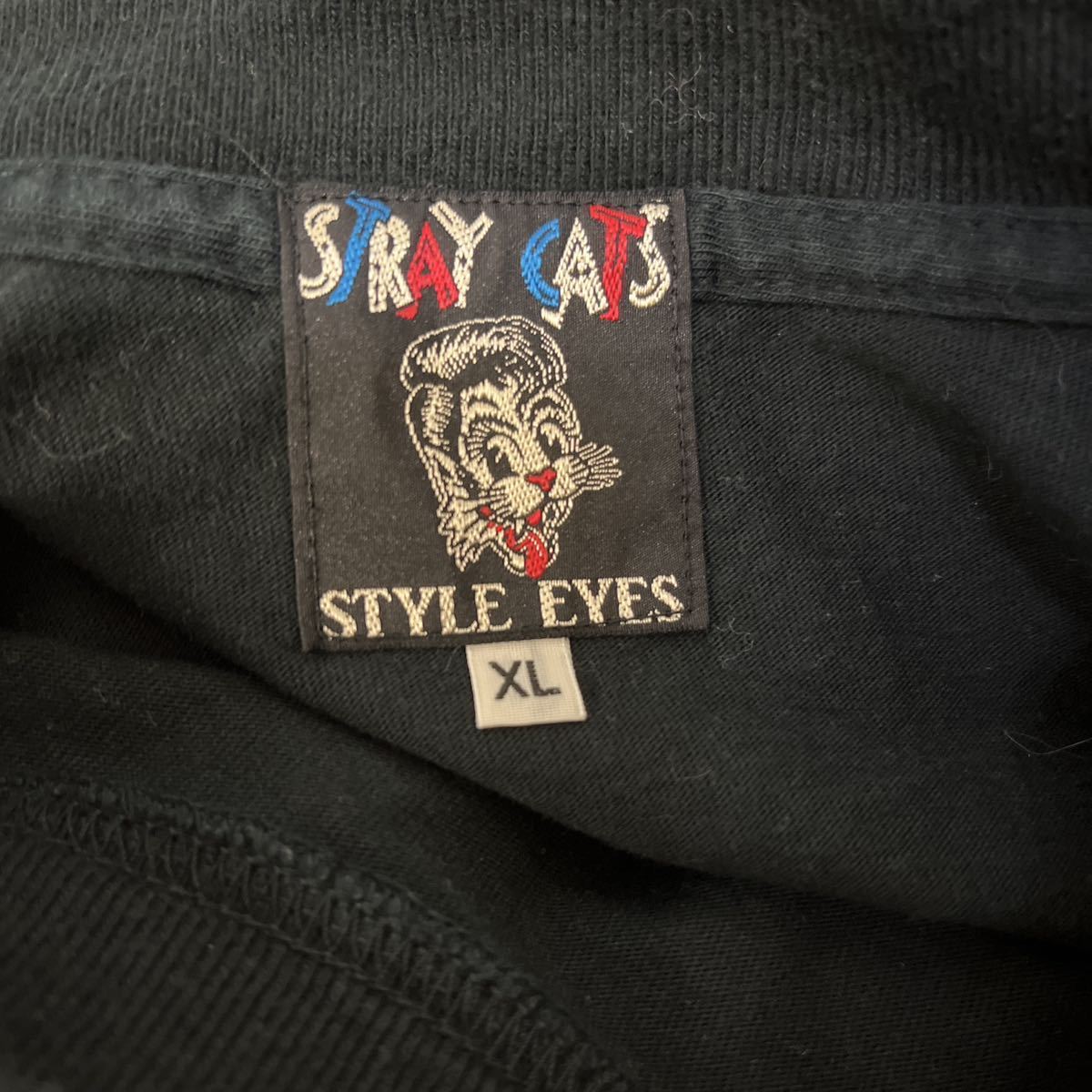 ◆美品◆STRAY CATS STYLE EYES半袖Tシャツ　サイズXL_画像4