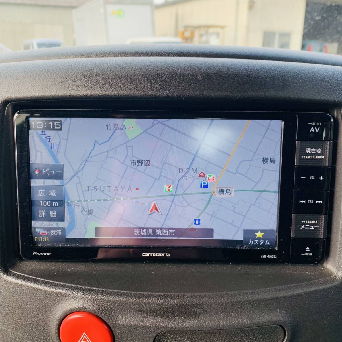 □カロッツェリア Carrozzeria メモリーナビ AVIC-RW303 地図データ