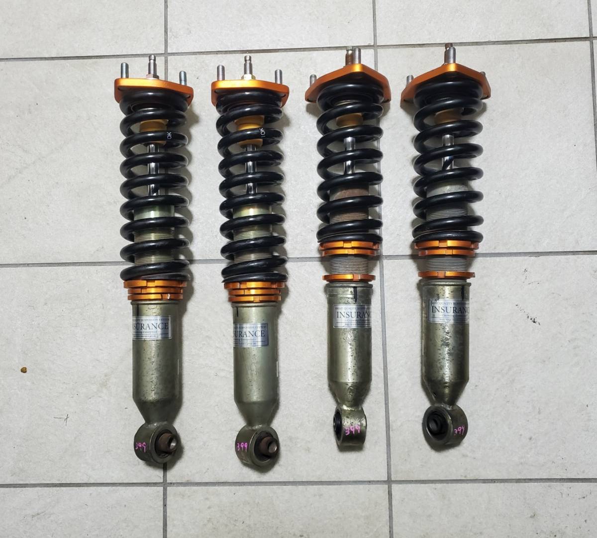 クラウンGRS180/182/184/200 マークX GRX120/121/フルタップ式 車高調 ...