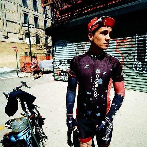 Chari&Co x le coq sportif サイクルジャージ 自転車|サイクル Chari&Co x le coq sportif サイクルジャージ 自転車|サイクル