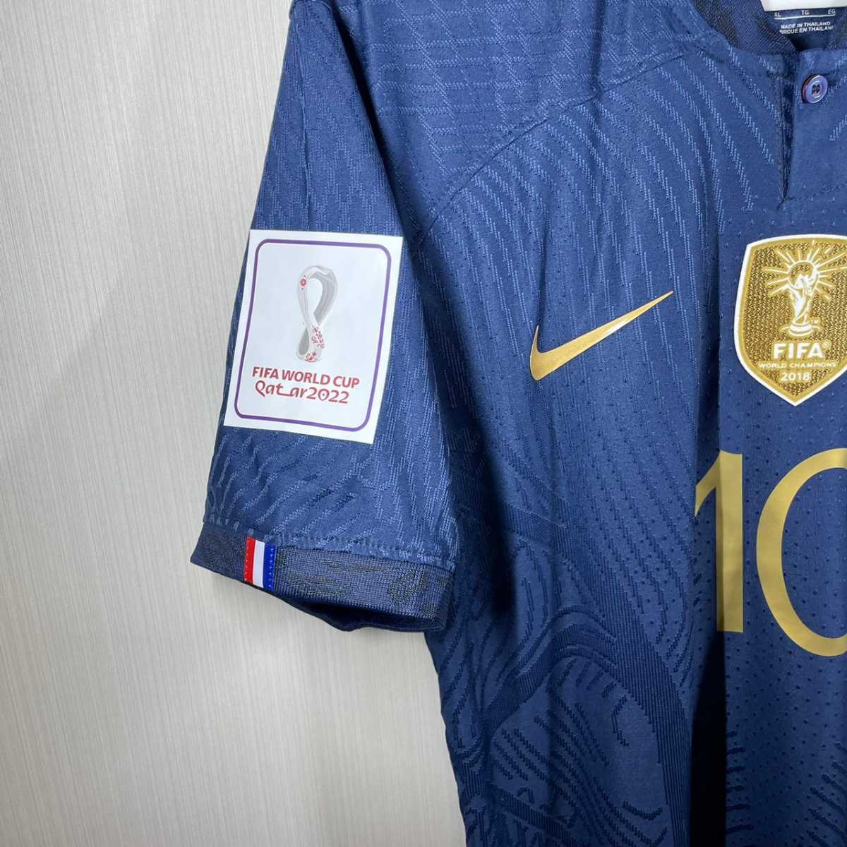 ムバッペ フランス代表 W杯決勝仕様オーセンティックユニフォーム www