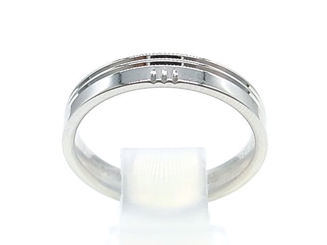 g17158　HERMES　エルメス　750(K18WG)　リング　USED　美品　5.1g　#14