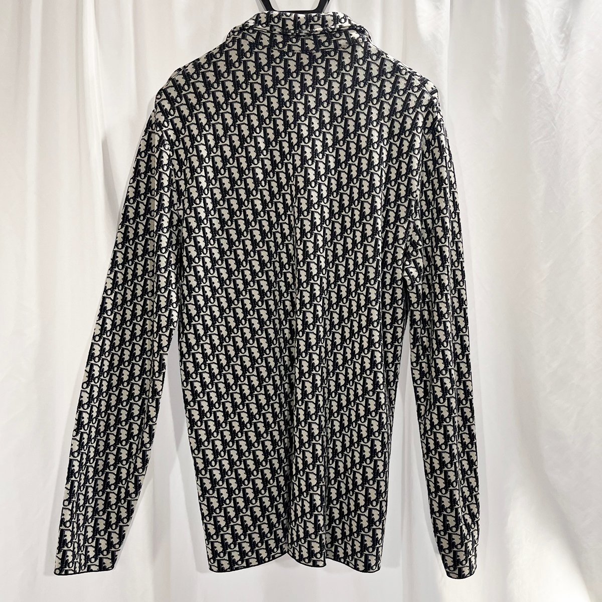 美品 Dior ディオール ニットシャツ コットン オーバーシャツ
