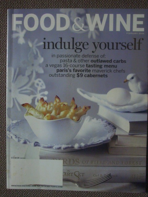 Food & Wine February 2006　英語版_画像1