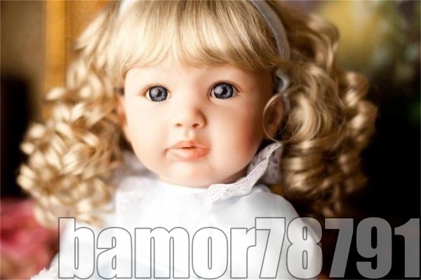 特価☆リボーンドール プリンセスドール トドラードール 赤ちゃん人形 ベビードール 24インチ 高級 服 衣装付き 金髪