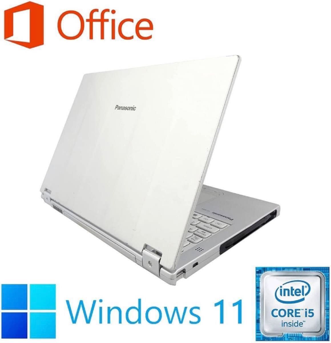 CF-MX5 Windows11 Webカメラ 新品SSD 128GB メモリー 8GB Office2019