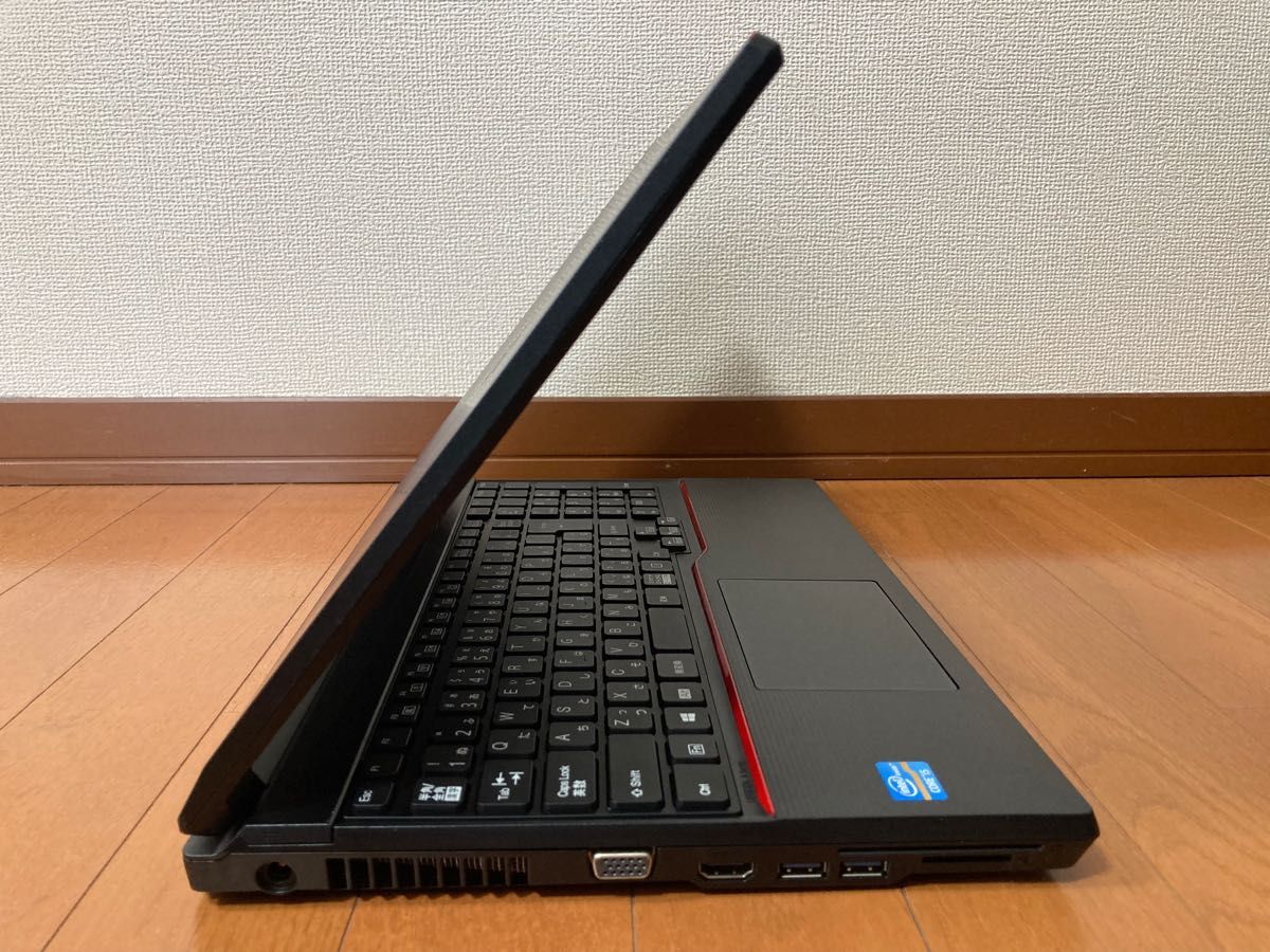 富士通 A743 Windows10 PC Office2019 大容量SSD:256GB 新品メモリー:8GB 15.6型