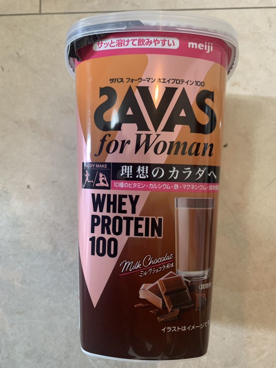 詰替え ザバス for Woman ホエイプロテイン ミルクショコラ風味 294g×6 