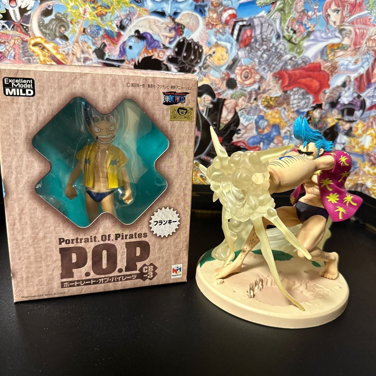 POP エクセレントモデルMILD ワンピースシリーズ CB-3 フランキー フィギュアセット ONE PIECE