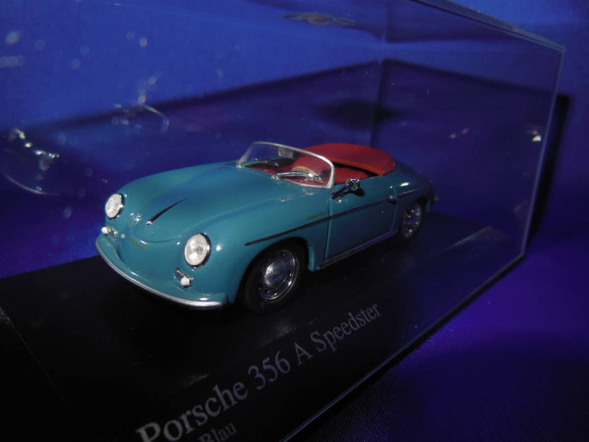 1/43 Porsche Porsche 356A Speedster SPEEDSTER 1956 год BLUE MINICHAMPS