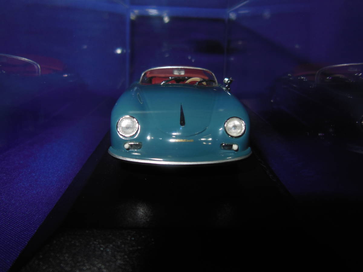 1/43 Porsche Porsche 356A Speedster SPEEDSTER 1956 год BLUE MINICHAMPS