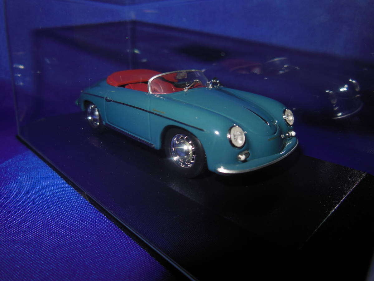 1/43 Porsche Porsche 356A Speedster SPEEDSTER 1956 год BLUE MINICHAMPS