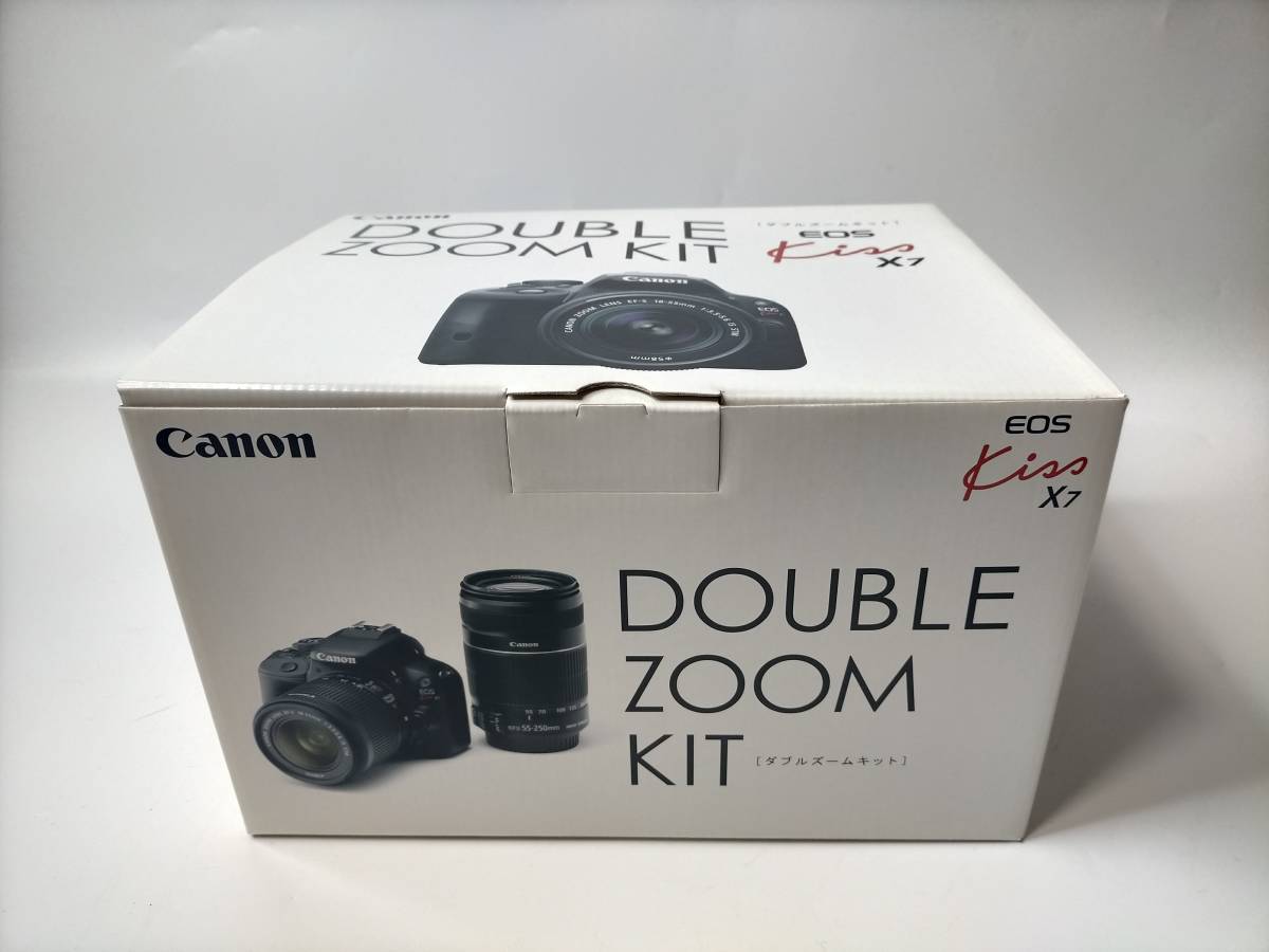 新品・未使用】Canon EOS Kiss X7i ダブルズームキット-