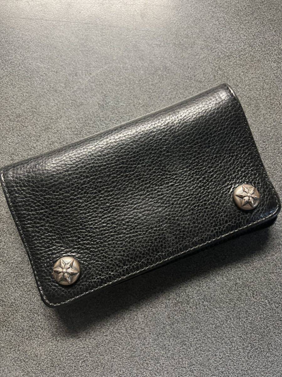 CHROME HEARTS クロムハーツ 美品スターウォレット www