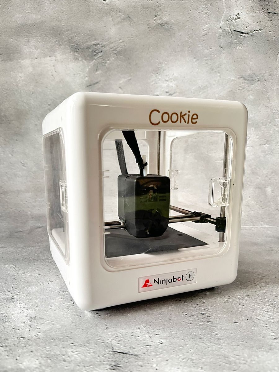 【ほぼ新品】3Dプリンター　ニンジャボット　クッキー　フタ付き！【オリジナルクッキー型が作れる】
