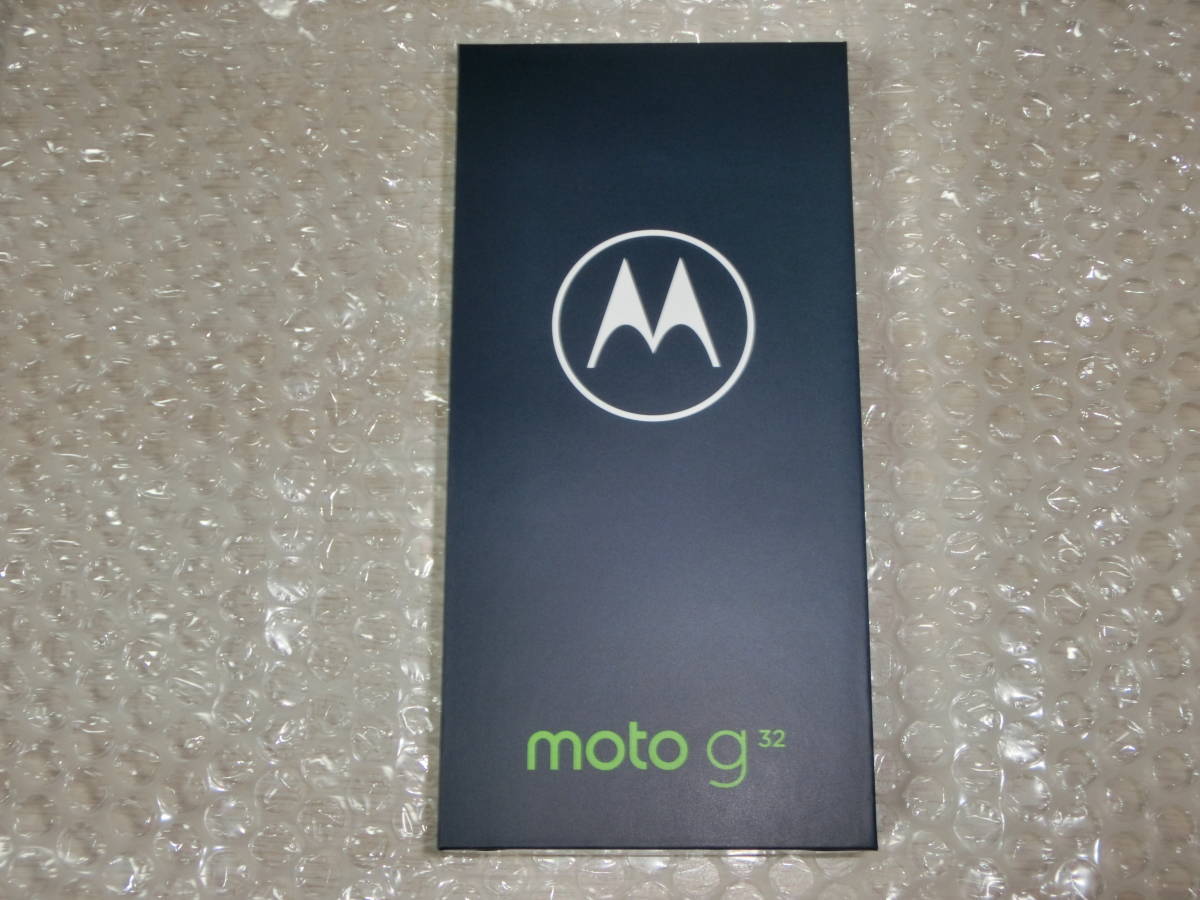 新品□モトローラ Motorola moto g32 4GB/128GB simフリー サテン 